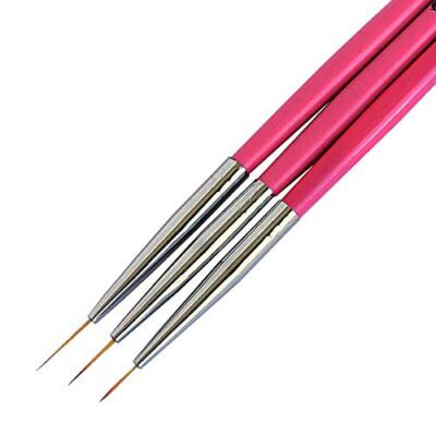 Winstonia Super Fine Nail Art Brush Set for Thin Lines, Tiny Details, Fine