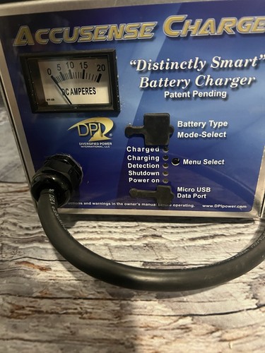Accusense Charger 48v DPI for Yamaha G29 (3 Pin)golf cart 17 amp battery charger - Picture 7 of 13