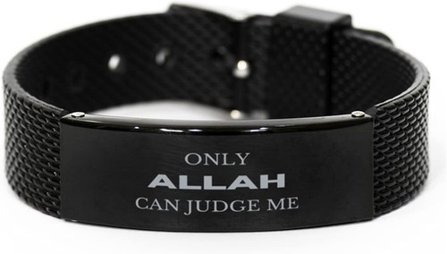 Best Muslim Mesh Bracelet, Only ALLAH can judge me, Best Religious For Muslim