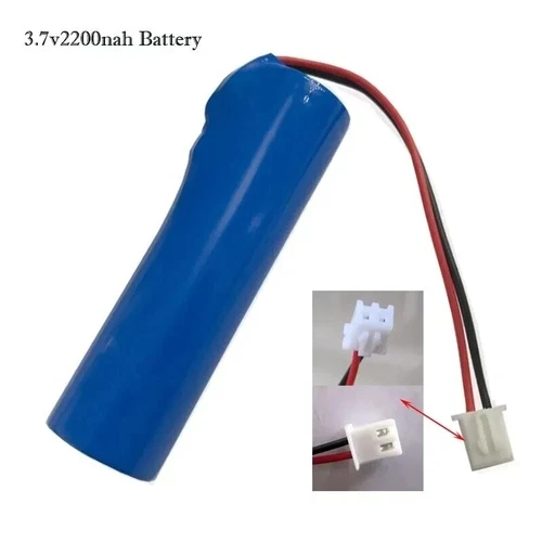3.7v 2200mAh Battery Rechargeable Batteries Accumulator, Sound Box Solar Player - Picture 6 of 7