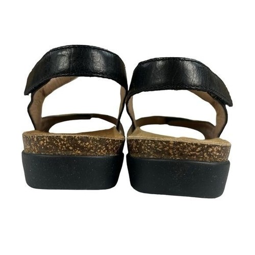 Dansko Ronda Waxy Rurnished Black Damen Sandalen Größe US6,5 EU37 - Bild 9 von 12