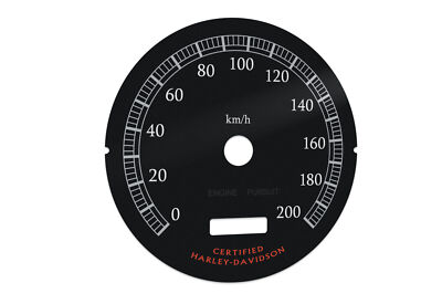 Tachoscheibe Gauge Tachometer für Harley-Davidson Road King MPH to km/h