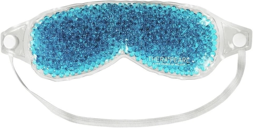 Beaded Gel Eye Mask – Hot & Cold Therapy for Puffy Eyes Migraines & Sinus Relief - Image 2 of 4