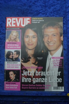 Revue 4/08 vom 17.01.2008 Magazin zum Geburtstag Nicole Kidman Britney Spears