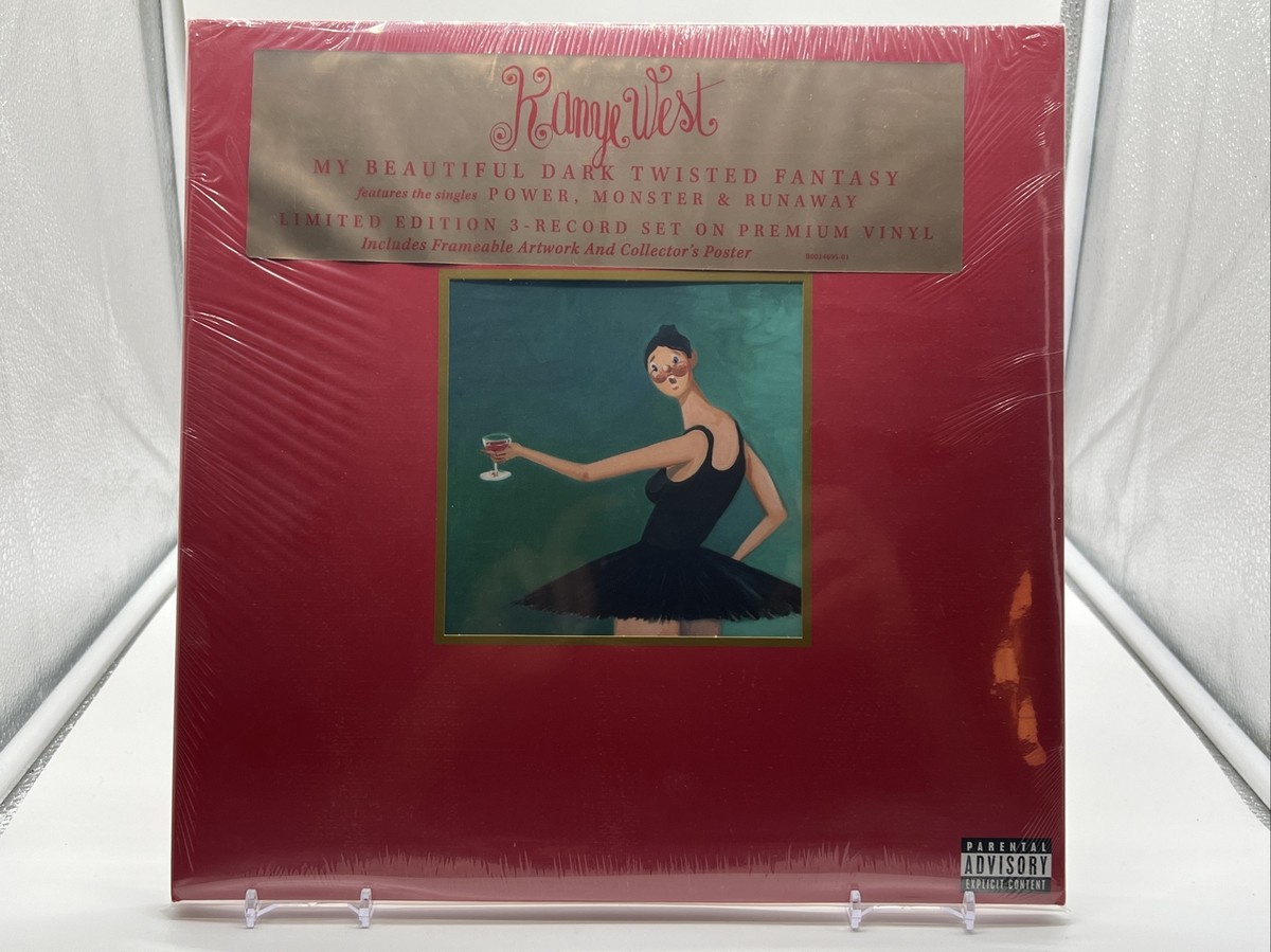 🔥🔥My Beautiful Dark Twisted Fantasy Kanye West Vinyl