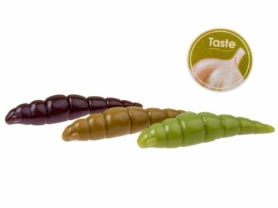 FishUp Yochu Garlic Trout Series 1.7inch 43mm 8 Stück Gummiköder FARBEN 