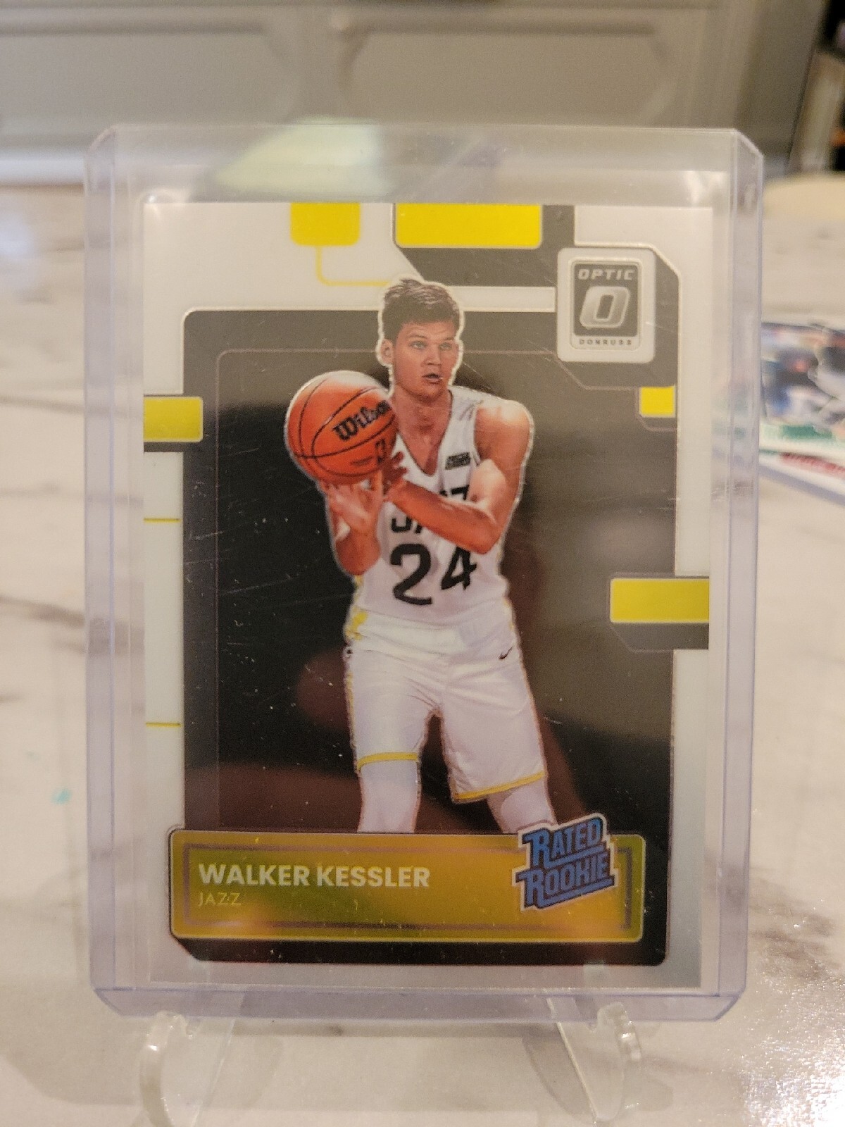 2023 Donruss OPTIC Basketball 213 Walker Kessler Rated Rookie RC Utah