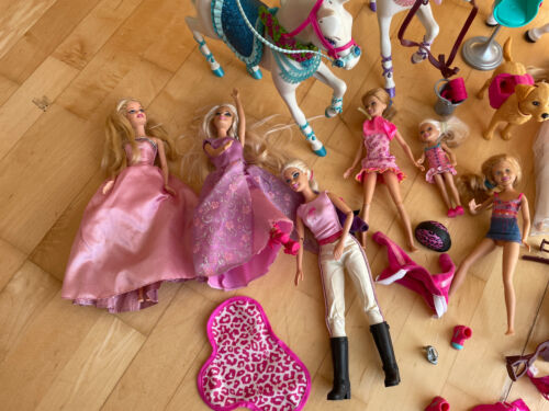 Konvulot Barbie Pferde und Puppen davon 1 Pferd mit Batterie - Bild 2 von 5