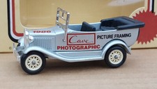 Rare Lledo LP9-001A. Ford Model A Car.  Cave Photographic. Mint in Box. 
