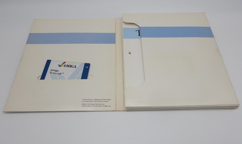 Commodore Amiga Textcraft V1.1 für Amiga 1000 ** GUTER ZUSTAND ** - Bild 7 von 13