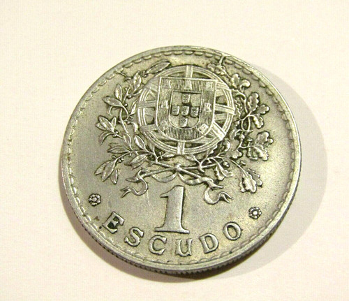 1927 Portugal 1 Escudo Coin