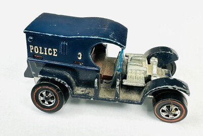 Hot Wheels Redline 1969 Paddy Wagon Complete Original