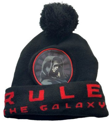 Kids STAR WARS Darth Kylo Ren Rule The Galaxy Beanie Hat Knit Winter Ski Small
