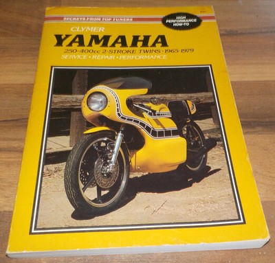 1965-1979 YAMAHA Service Manual RD400 RD350 RD250 YM2 R5 DS7 DS6 YDS5