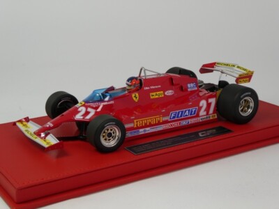 Gp Replicas Gpreplicas Ferrari 126 Cx #27 Villeneuve Long Beach 1981 1/18 Gpgv06
