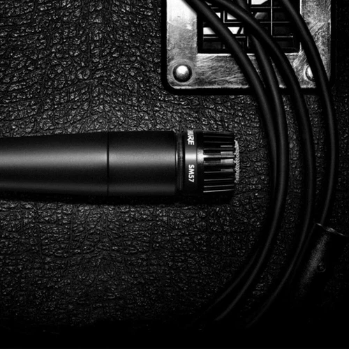 Black Shure SM57-LC Dynamisches Mikrofon Professionelles Mikrofon - Bild 10 von 12