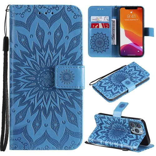 For iPhone 13 Pro Max 12 13 Pro Wallet Card Holder Flip Leather Phone Case Cover - Picture 11 of 47