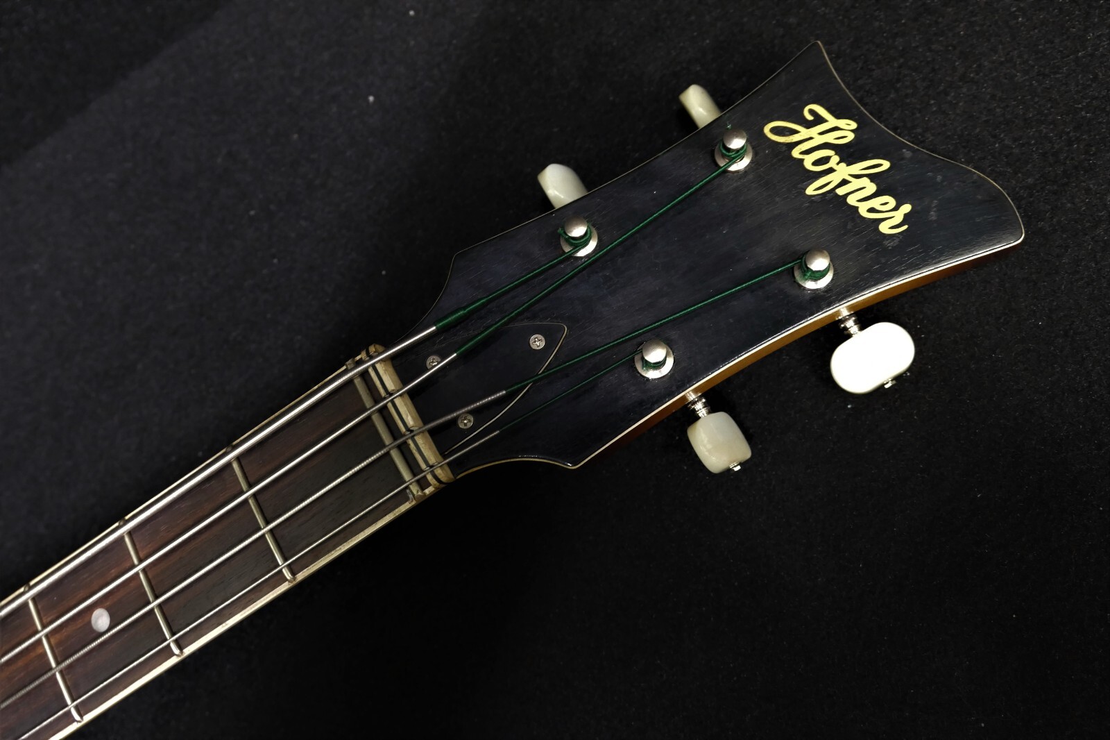 4 HOFNER 2 + 2 Bass Guitar Tuners Keys with RUGBY BALL CAVERN TYPE BUTTONS eBay