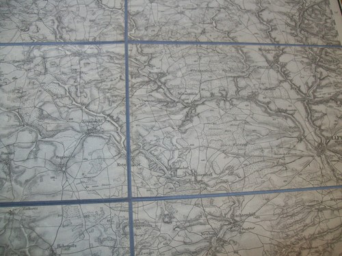 DR deutsche Reichsbahn Plan Eisenbahn Karte Landkarte Bamberg ost NEUHAUS - Bild 3 von 4