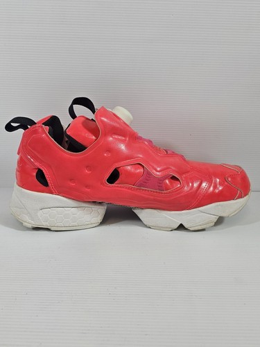 Zapato Deportivo Reebok Insta Pump Fury EE. UU. 9 Neón Cereza Rosa Caliente Cráneo Gótico Cibernético - Imagen 14 de 16