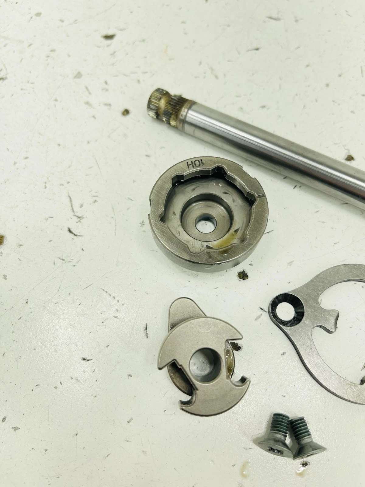 2011 SUZUKI RMZ 250 RMZ250 - SHIFT SHAFT OEM SHIFTER DRUM PARTS - 25510-49H01