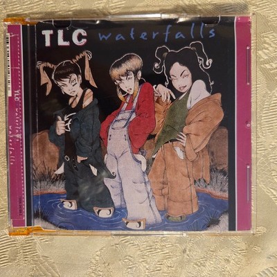 TLC ''WATERFALLS'' MAXI-SINGLE CD - LaFACE RECORDS - FREE SHIPPING!