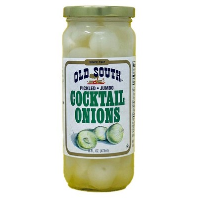 Pickled Jumbo Cocktail Onions - 16 oz