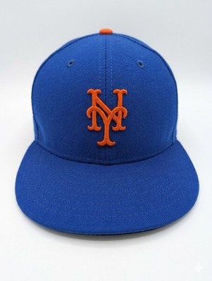 New York Mets New Era 59FIFTY 2015 World Series Side Patch Hat Size 7 1/2 Mint