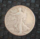 1941 Walking Liberty Half Dollar, 90% Silver, Circulated, Exact Coin Shown