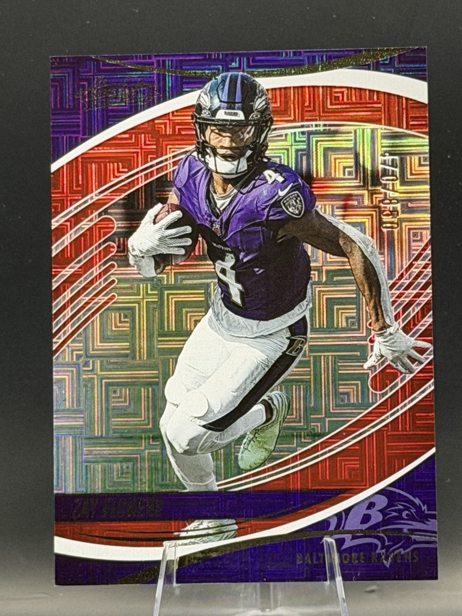 2024 Panini Absolute Squares /850 Zay Flowers Baltimore Ravens | eBay