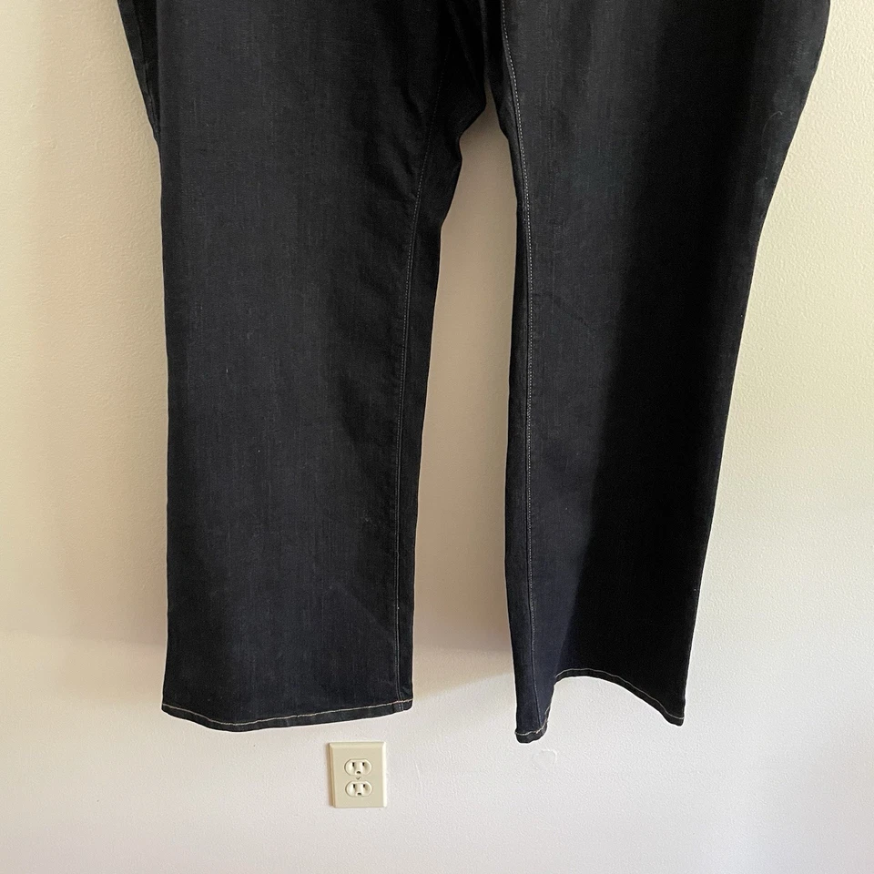 Old Navy Women Plus 26 LONG Mid-Rise Secret-Slim Pockets Boot-Cut Jeans NWT - Image 2 of 4