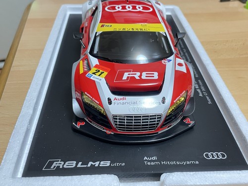New Audi R8 Hitotsuyama Racing 1:18 Super GT300 2014 Spark Model - Picture 8 of 14