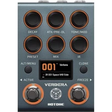 Hotone Verbera NC-200 Convolution Reverb Effects Processor (power supply...