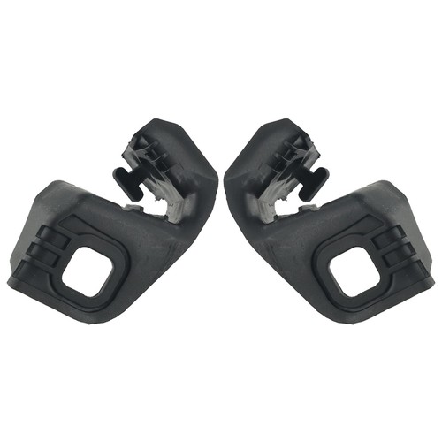 Practical To Use Headlight Brackets 51647285597/598 Black Pair Plastic - Picture 11 of 12