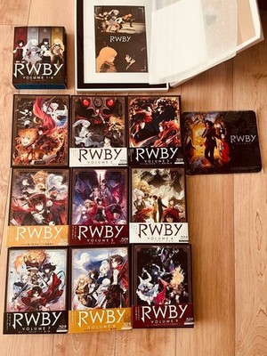 RWBY Blu-ray Vol.1-9 +1-4Blu-ray Set First Limited Edition with Bonus Used