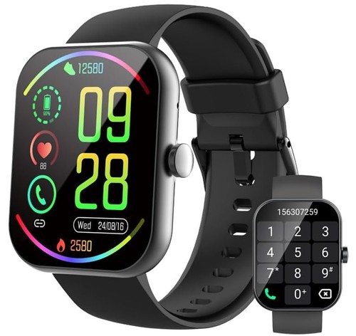 Smart Watch(Answer/Make Calls), 1.91" Smartwatches for Men Women, Fitness Tra...
