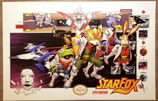 SDCC 2025 STARFOX Signed ART PRINT Sean Gordo...
