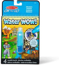 Melissa & Doug Water WOW! On the Go Adventure ? Water Reveal Travel Activity Pad