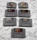 New ListingSuper Nintendo Game Lot Of 7 N64 WCW, Pokémon, Donkey Kong, Yoshi’s Untested