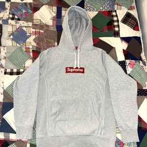 Supreme Box Logo Crewneck Grey | eBay