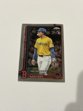 2025 Topps Chrome Update Series  Rookie Debut Marcelo Mayer #USC117 Red Sox