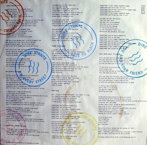 Dire Straits - On Every Street (LP, Album) (Very Good Plus (VG+)) - 2874710248 - Bild 5 von 5