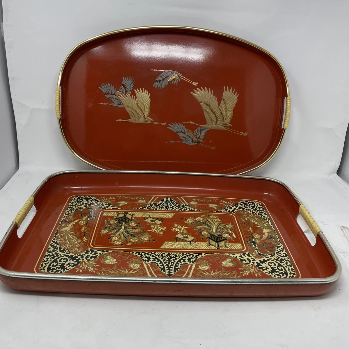 中国 唐木紫檀製 茶托 小皿 五客 V R6563E 中国 唐木紫檀製 茶托 小皿