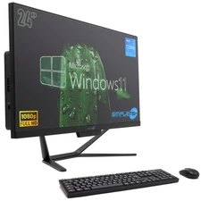 AIO ALL IN ONE I3 24" 8GB 480GB FULL HD WIN 11 Desktop Computer