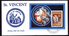 ST VINCENT 1991, MUSIC: MADONNA - SINGER, Scott 1504 S/S on F.D.C.