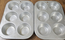 Worthmore Muffinaire Aluminum 6-Cup Muffin Pa...