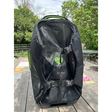 Osprey shuttle 100L rolling travel luggage ba...