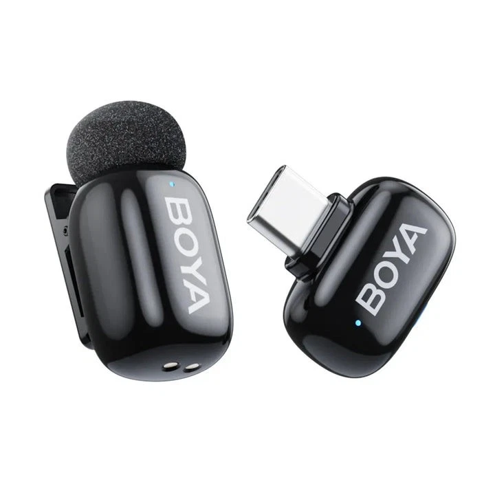 Boya Mini-12 Ultra-Mini Wireless Lavalier-Funk-Mikrofon 2TX + 2RX - Bild 3 von 3