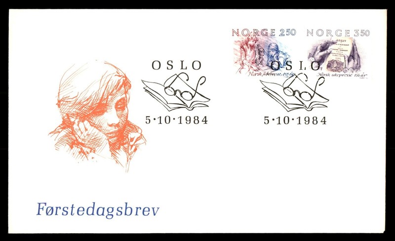Mayfairstamps Norway FDC 1984 dual First Day Cover aaz_97985