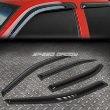 For 93-97 Toyota Corolla Smoke Tint Window Visor Shadesun Windrain Deflector